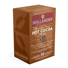 Load image into Gallery viewer, Hollander Premium Dutched Hot Cocoa Single Serve Packets