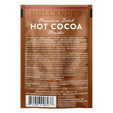 Load image into Gallery viewer, Hollander Premium Dutched Hot Cocoa Single Serve Packets