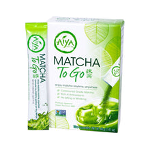 Load image into Gallery viewer, Aiya Matcha To Go - Unsweetened (10ct)
