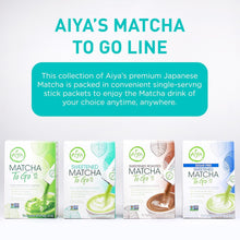 Load image into Gallery viewer, Aiya Matcha To Go - Sweetened (8ct)