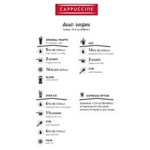Load image into Gallery viewer, Cappuccine Frappe Mix Red Velvet