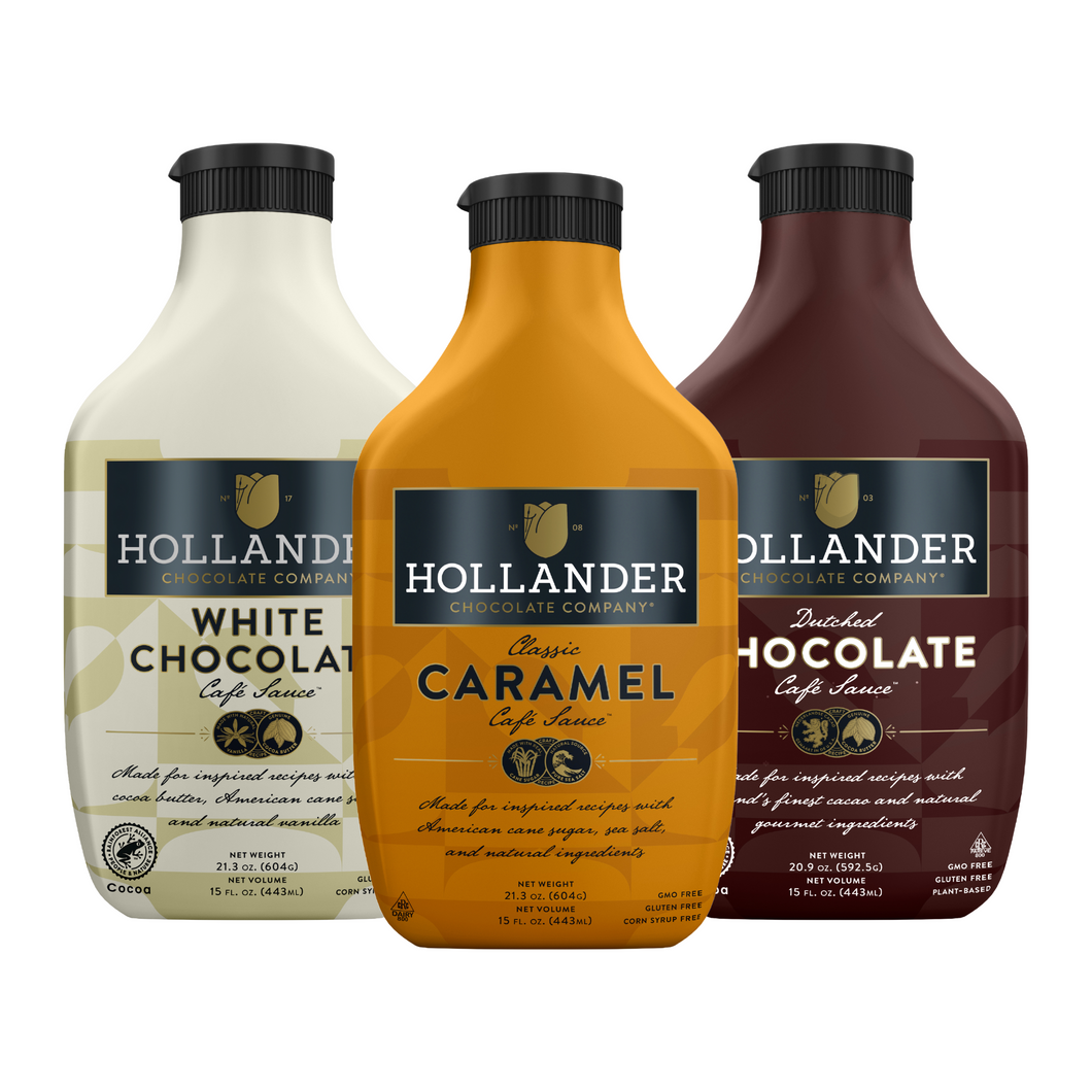 Hollander 15 oz Cafe Sauce Trio