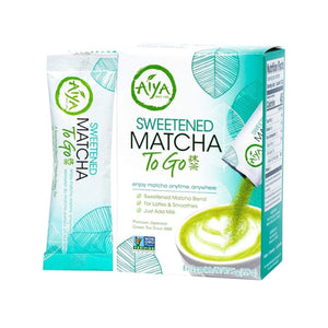 Aiya Matcha To Go - Sweetened (8ct)