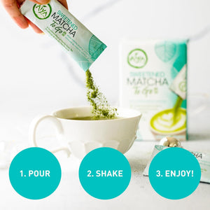 Aiya Matcha To Go - Sweetened (8ct)