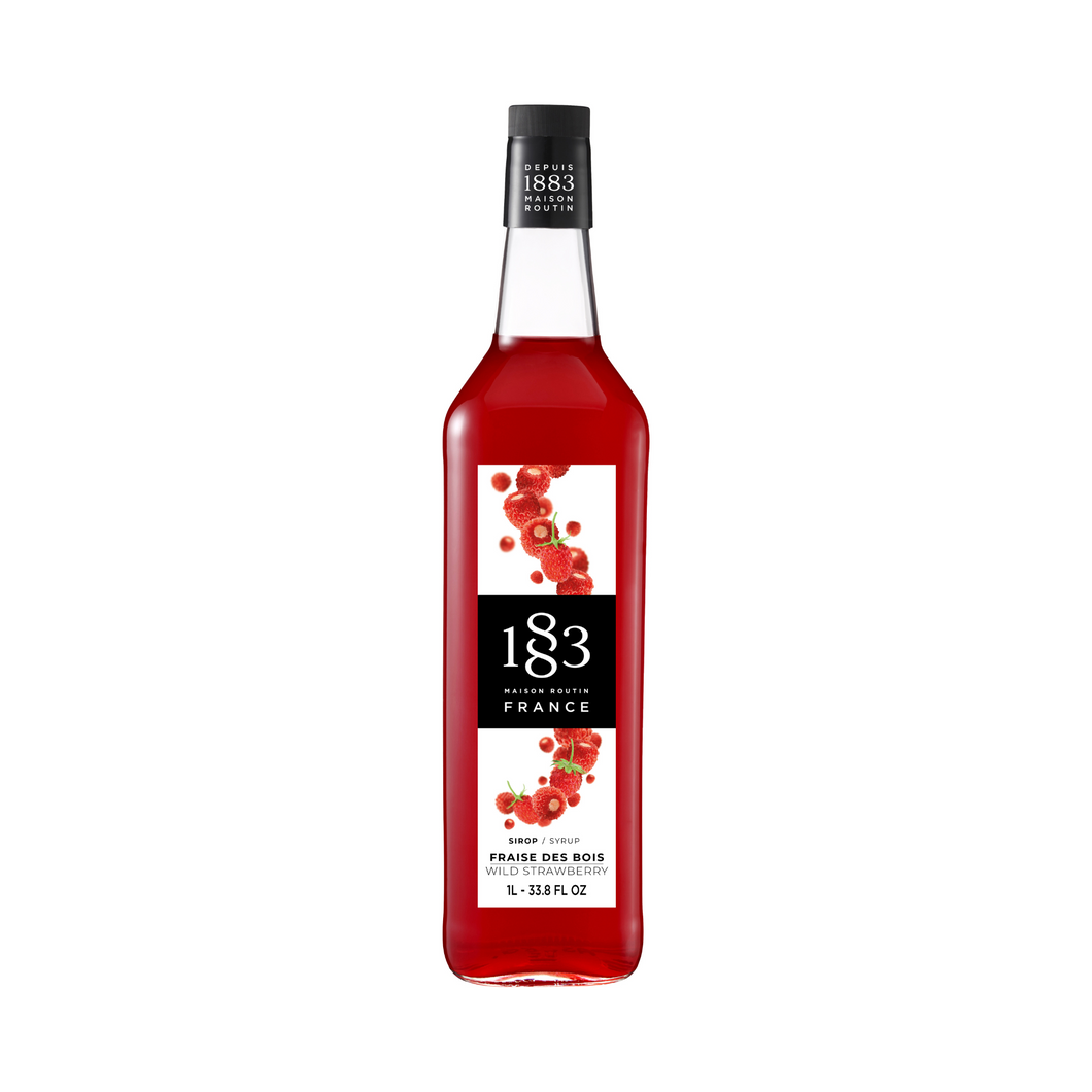 1883 Wild Strawberry Syrup