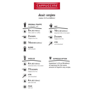 Cappuccine Frappe Mix Red Velvet