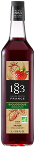 1883 Organic Strawberry Syrup