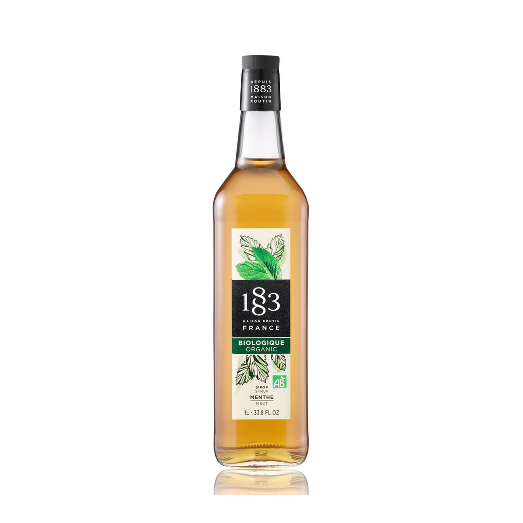 1883 Organic Green Mint Syrup (1L)