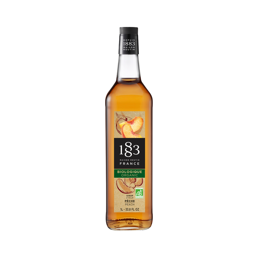 1883 Organic Peach Syrup (1L)