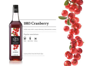 1883 Cranberry Syrup